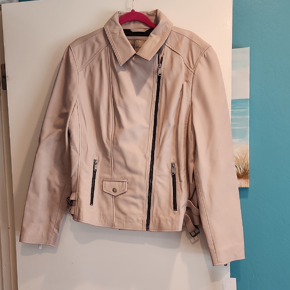NWT XXL Wilsons Leather Jacket Moto Style - Picture 6 of 10